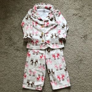 Reindeer pajamas